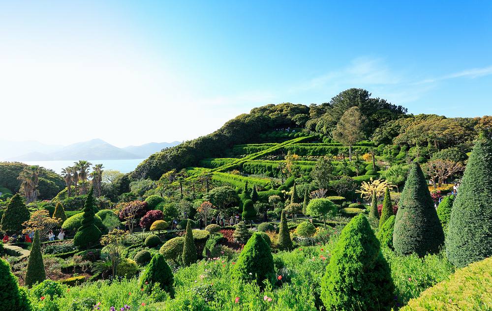 Oedo Botania garden island off Geoje